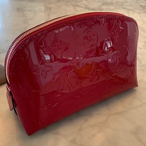 Louis Vuitton cosmetic pouch Indien pink bag